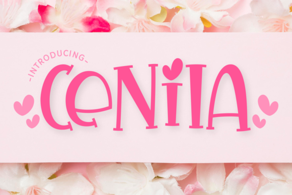Cenila: A Versatile Display Font