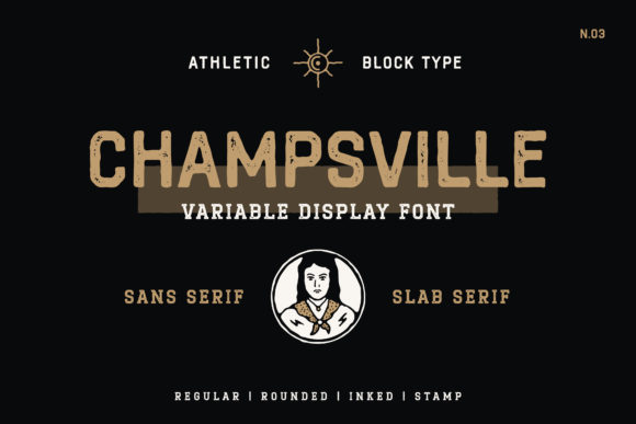 Champsville Font: Handmade Elegance