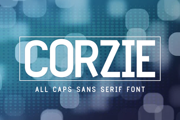 Corzie: A Bold Font for Business Branding
