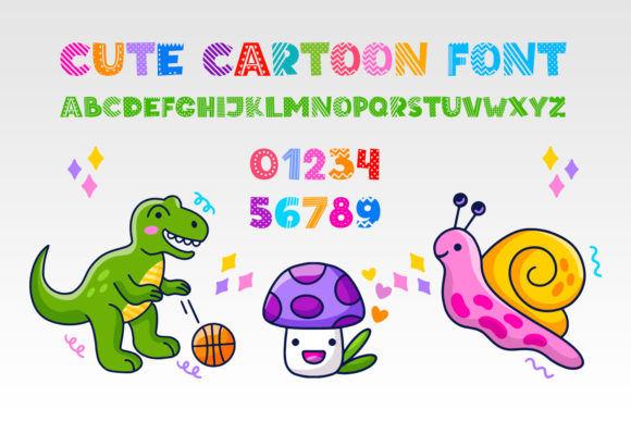 Cute Cartoon Font for Business Branding