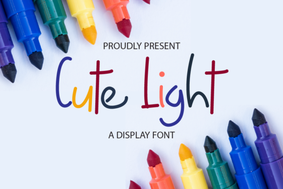 Cute Light Font for Web Design