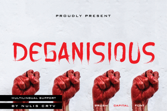 Deganisious: A Creative Font for Makers