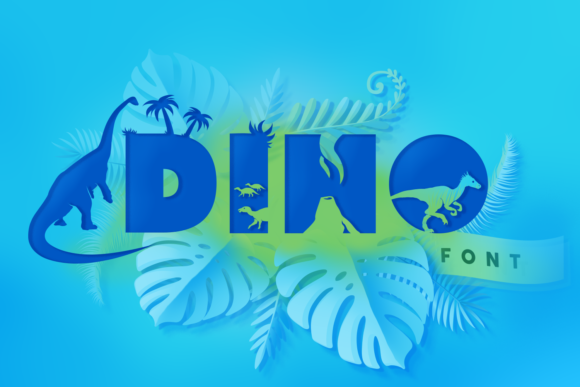 Dino: A Playful Display Font