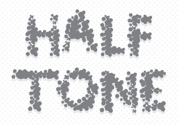 Half Tone: A Fun Display Font
