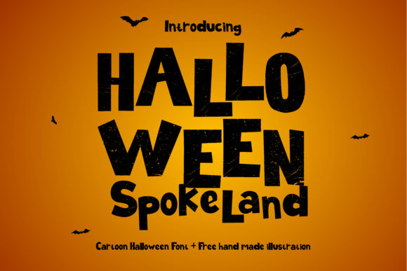 Halloween Spokeland: A Font for Creative Expression