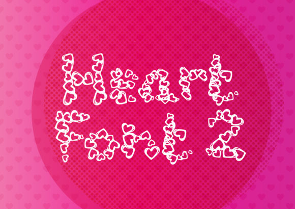 Heart 2: A Romantic Font for Creative Projects