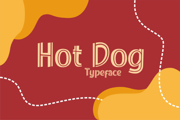 Hot Dog Font: Bold & Unique