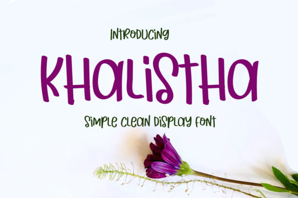 Khalistha: A Bold Display Font for Campaigns