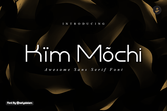 Kim Mochi: A Font for Business Brilliance