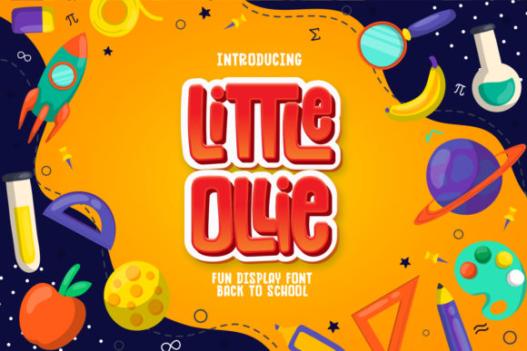 Little Ollie: A Joyful Display Font