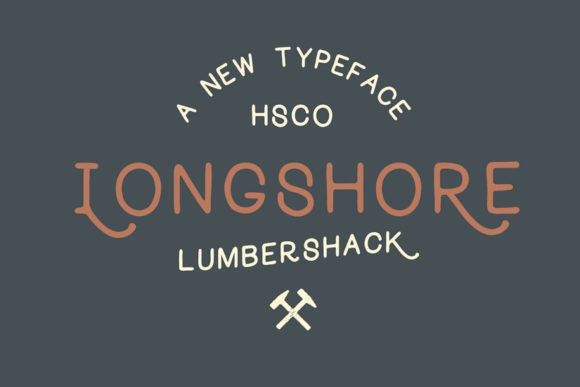 Longshore: A Bold, Modern Display Font