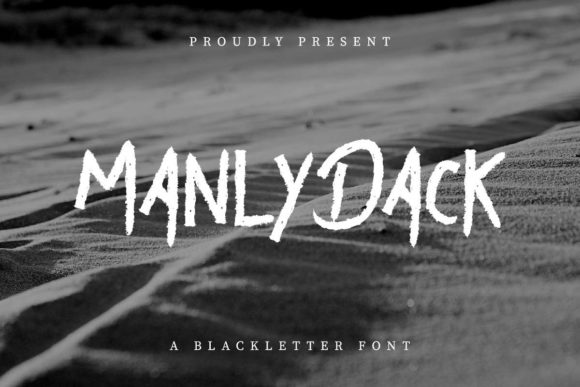 Manly Dack: A Unique Display Font