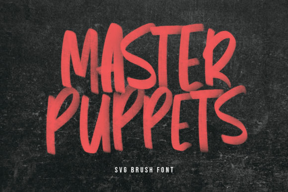 Master Puppets Font for Bold Branding
