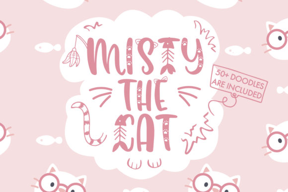 Misty the Cat Font for Web Design
