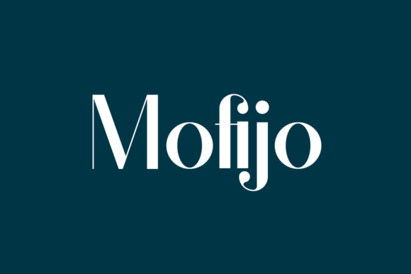 Mofijo Font: Bold & Beautiful