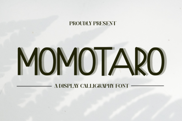 Momotaro Font for Editorial Design