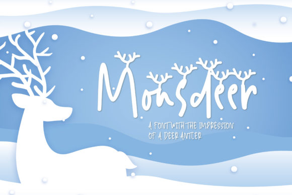 Monsdeer: A Bold Display Font