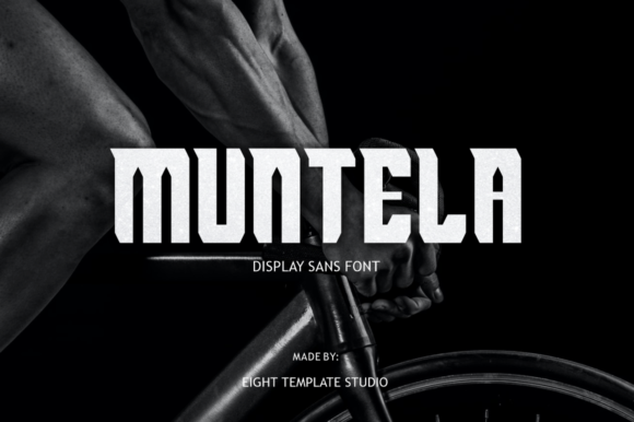 Muntela: A Bold Display Font