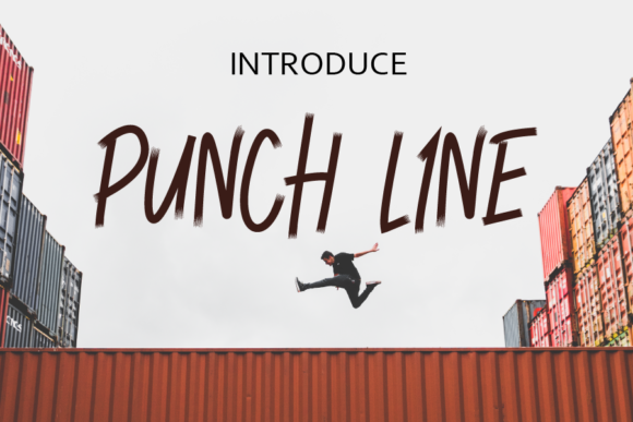 Punch Line Font for Web Design