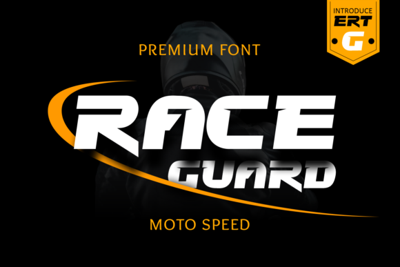 Race Guard Font: A Creative Touch