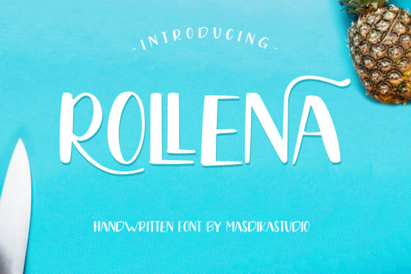 Rollena: A Friendly Display Font for Creative Projects