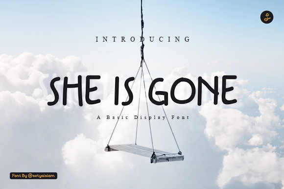 She is Gone: A Timeless Display Font