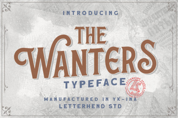 The Wanters Font: Vintage Style for Creative Projects