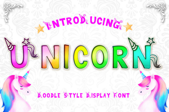 Unicorn: A Bold Display Font