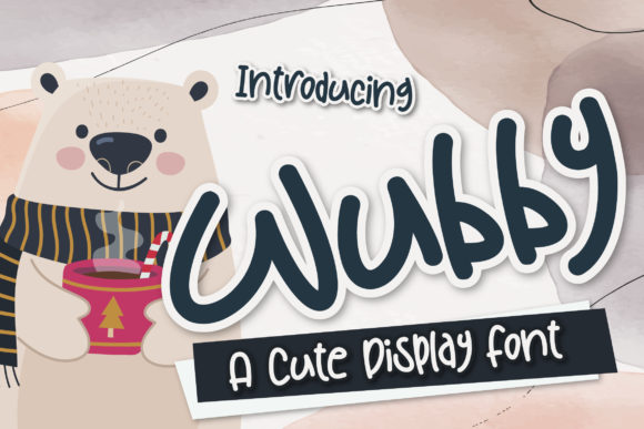 Wubby: A Quirky Display Font for Crafters